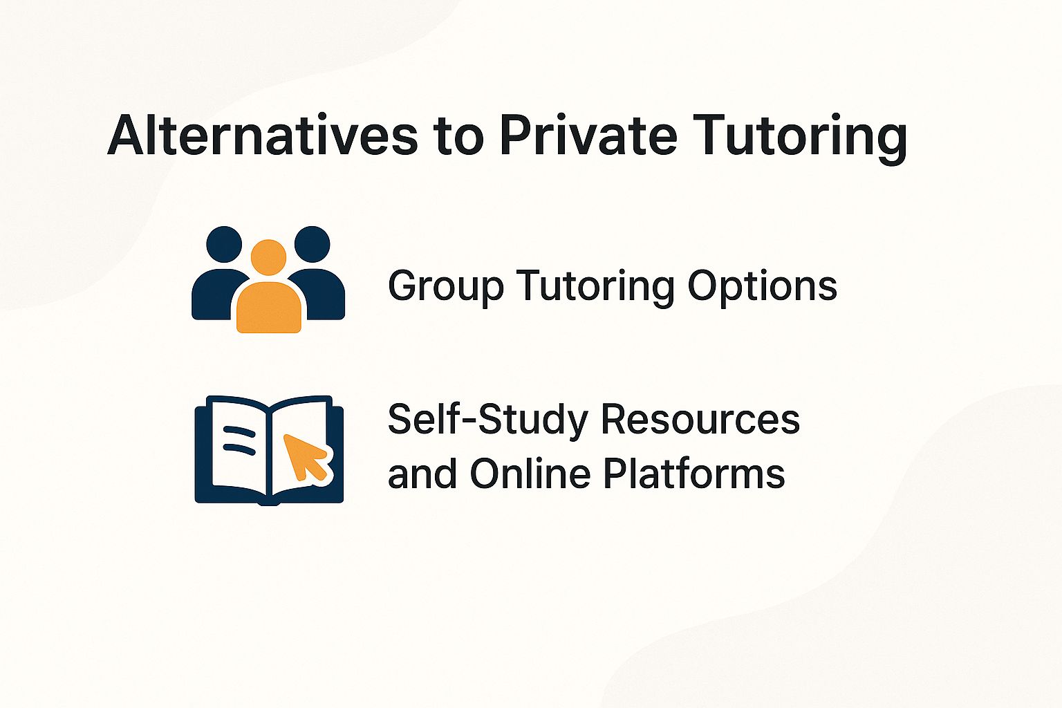 Alternatives to Private Tutoring