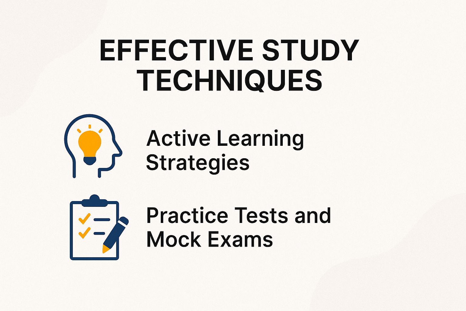Effective Study Techniques