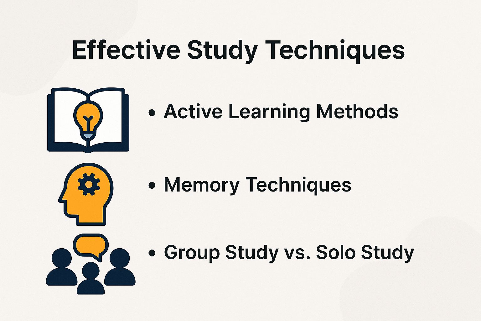 Effective Study Techniques