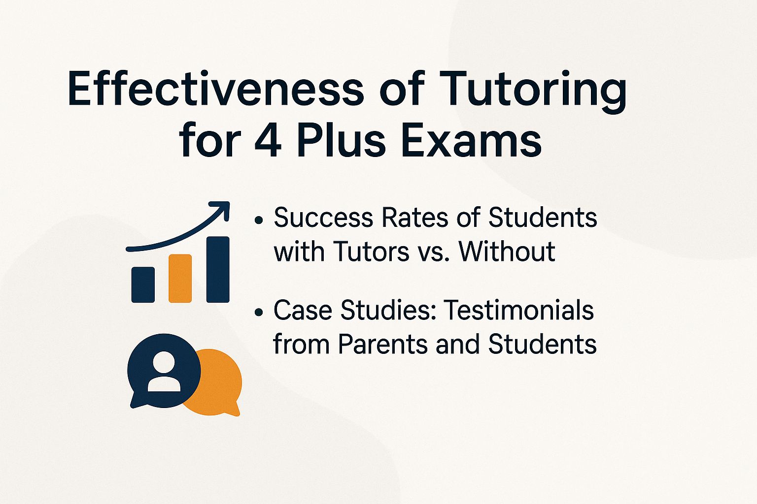 Effectiveness of Tutoring for 4 Plus Exams