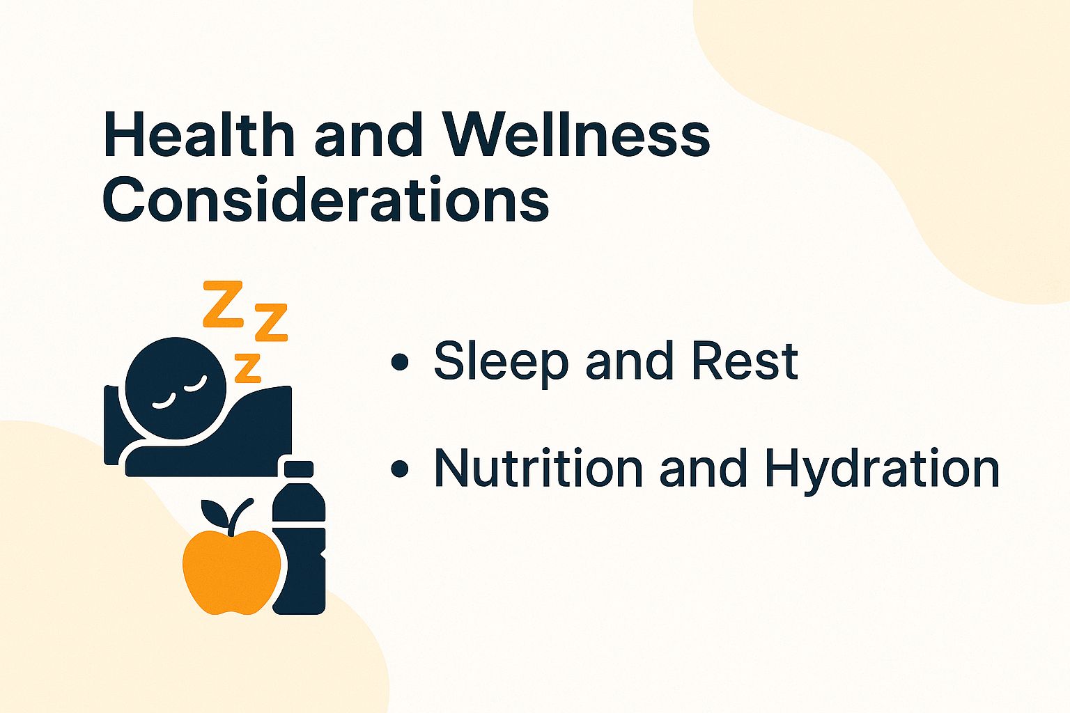 Health and Wellness Considerations