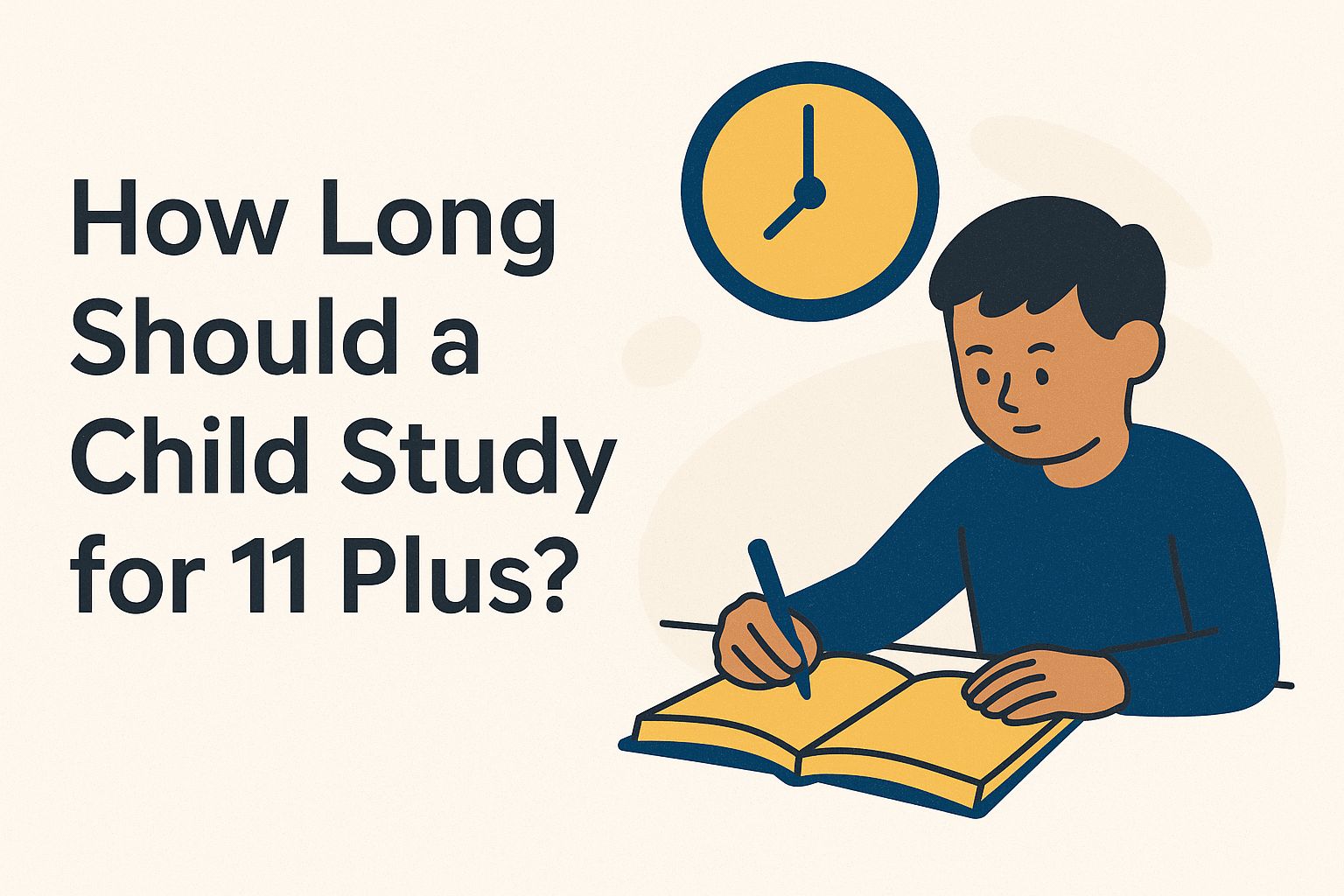 How Long Should a Child Study for 11 Plus