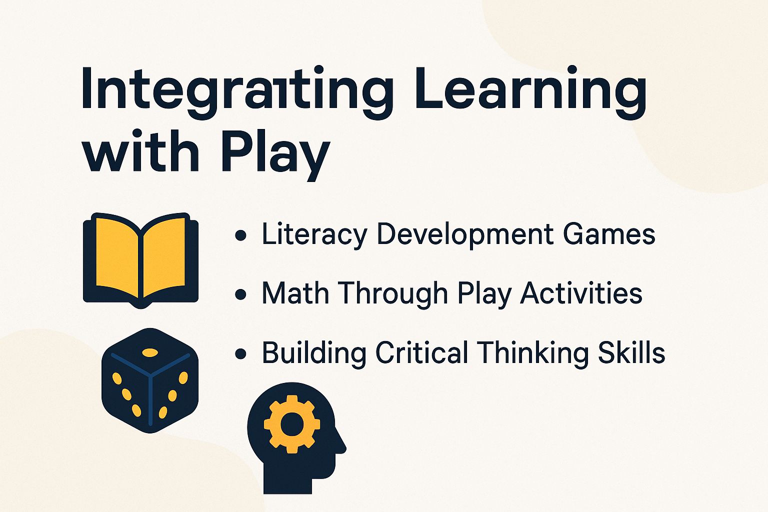 Integrating Learning with Play