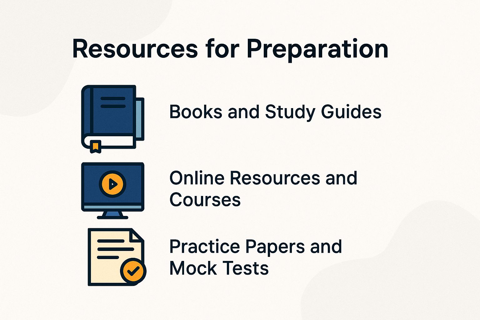 Resources for Preparation