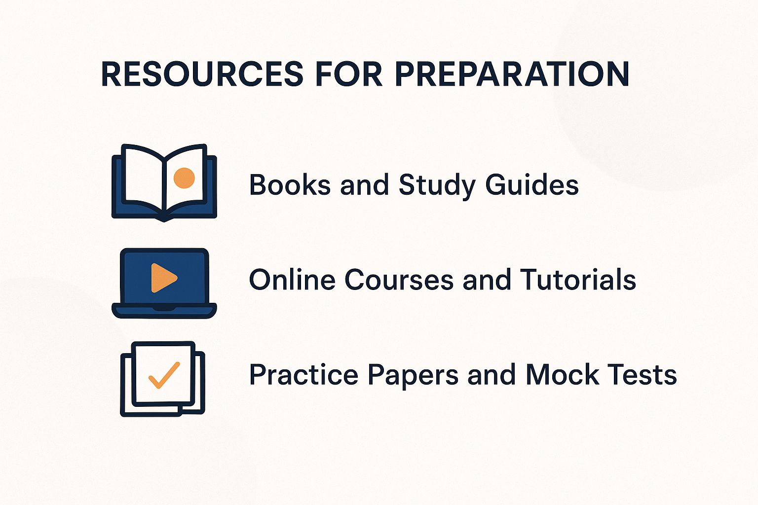 Resources for Preparation
