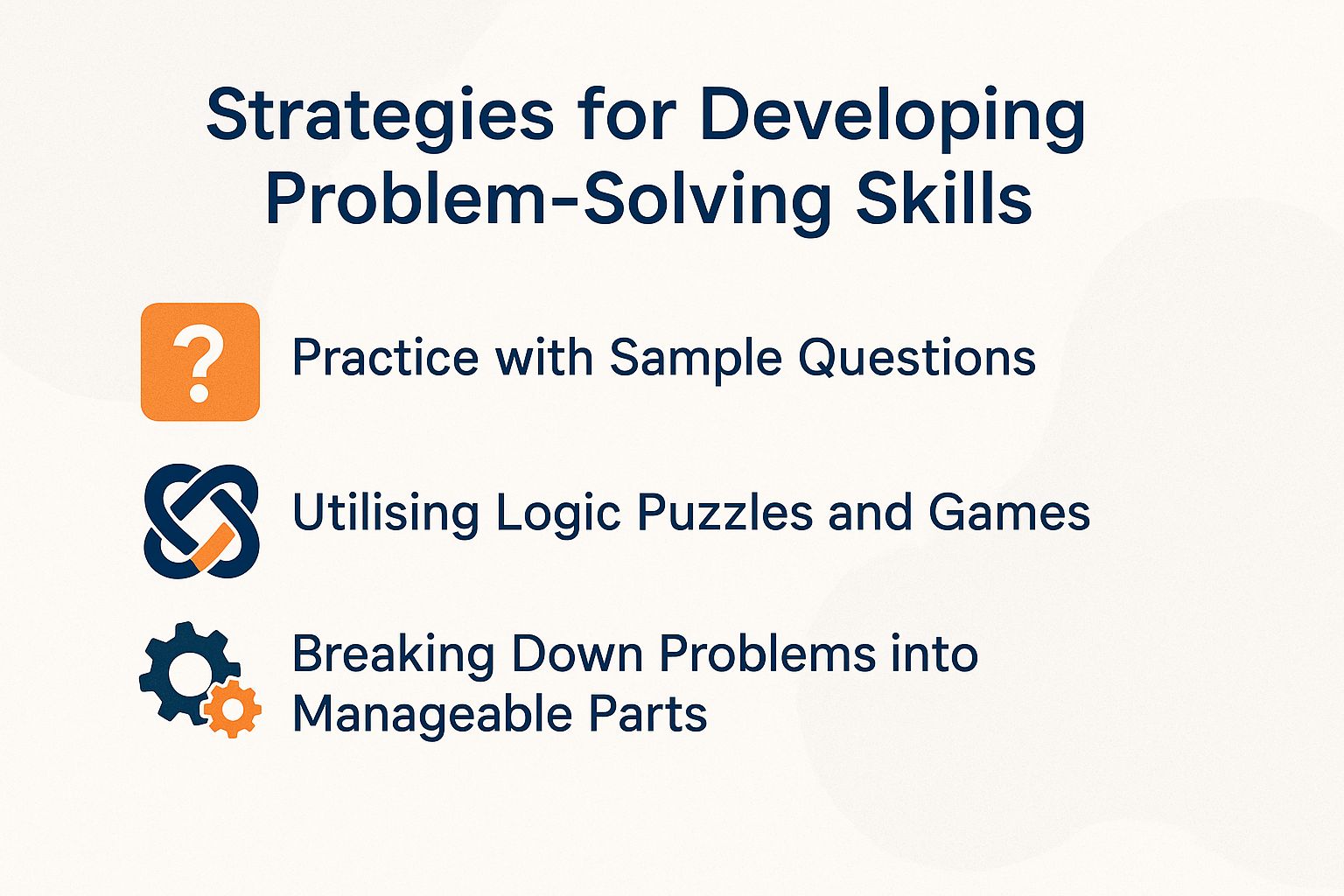 Strategies for Developing Problem-Solving Skills