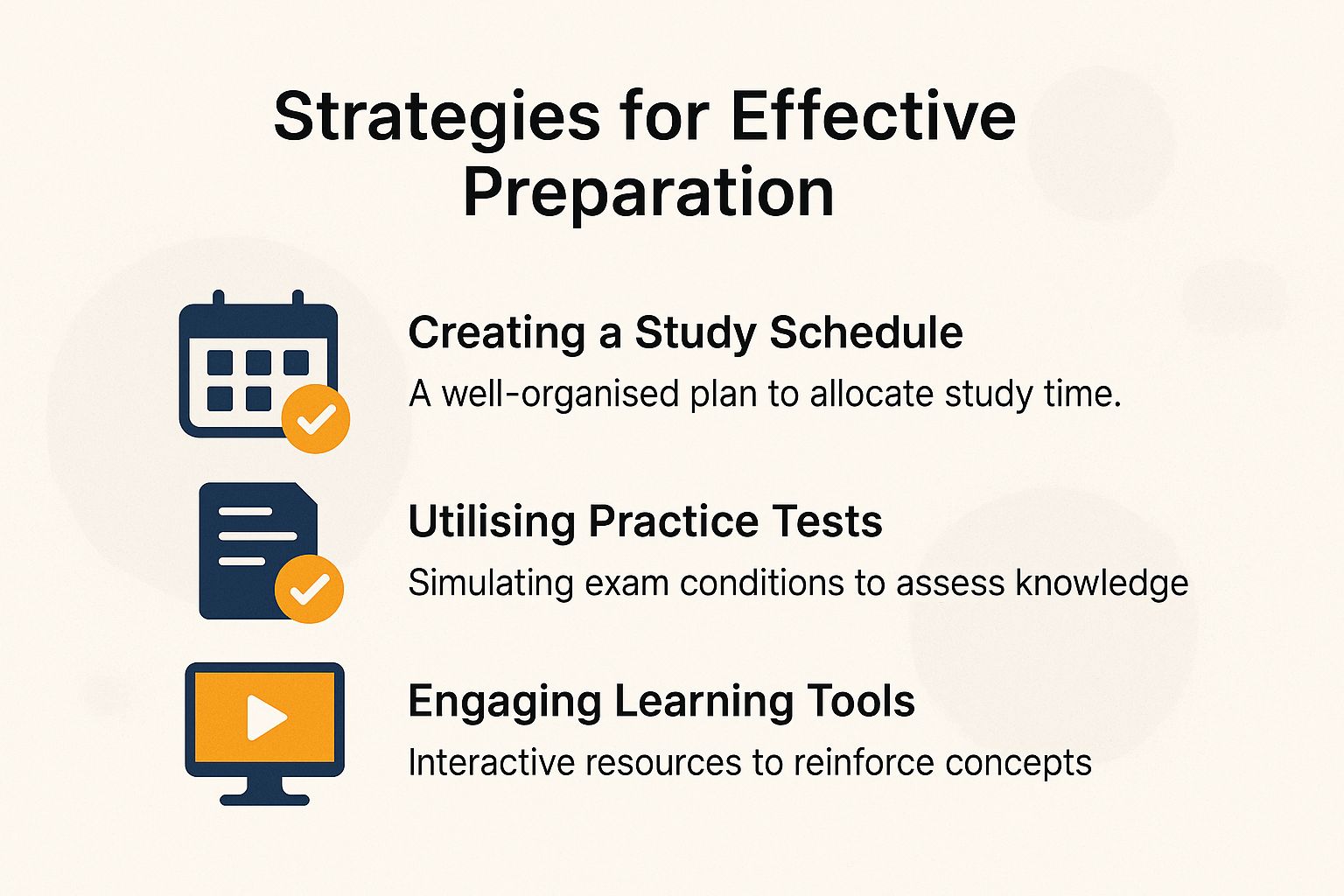 Strategies for Effective Preparation
