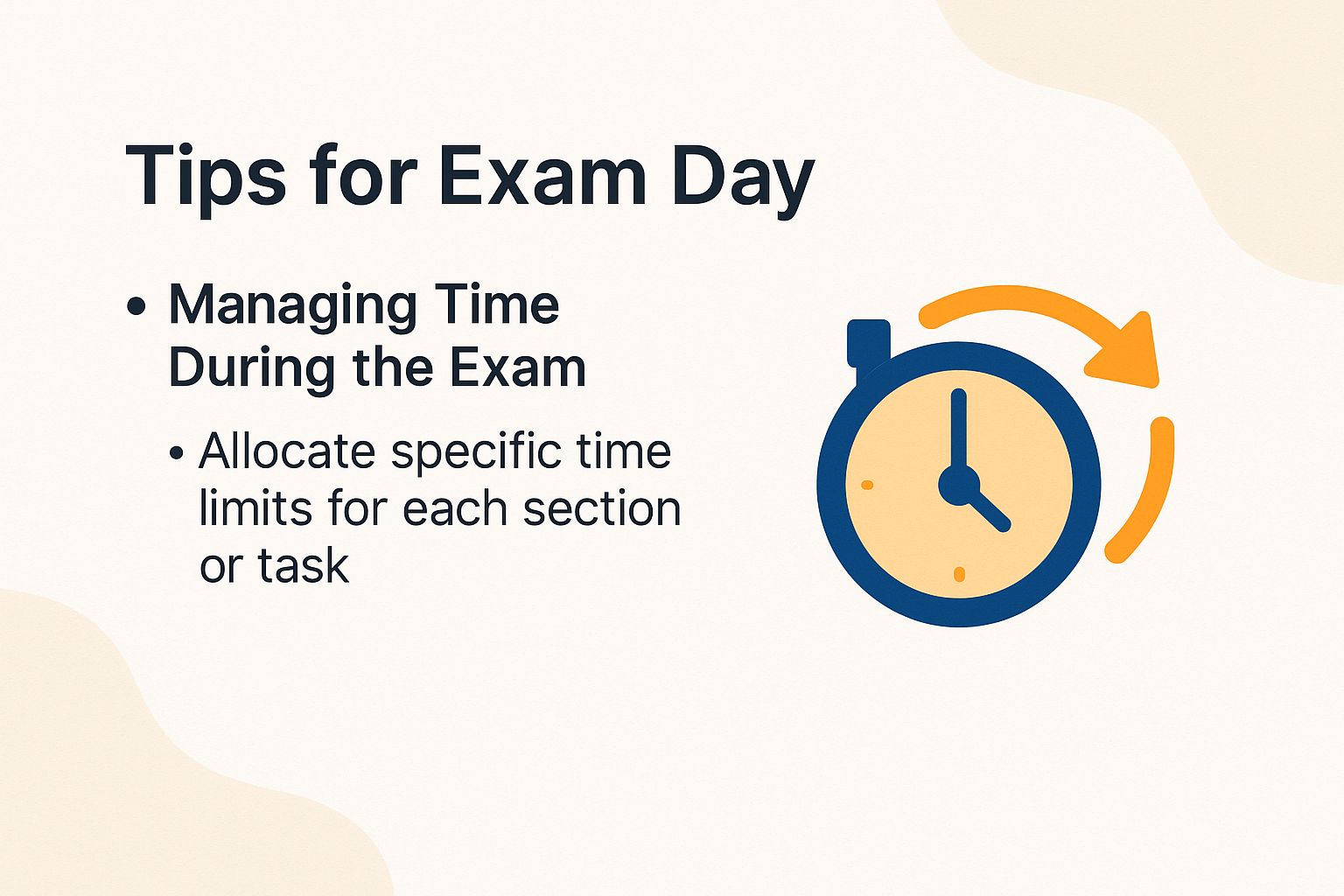 Tips for Exam Day