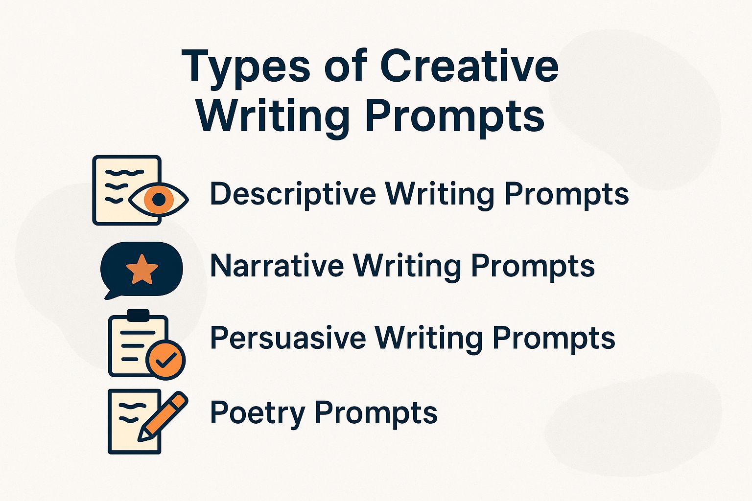 Types of Creative Writing Prompts