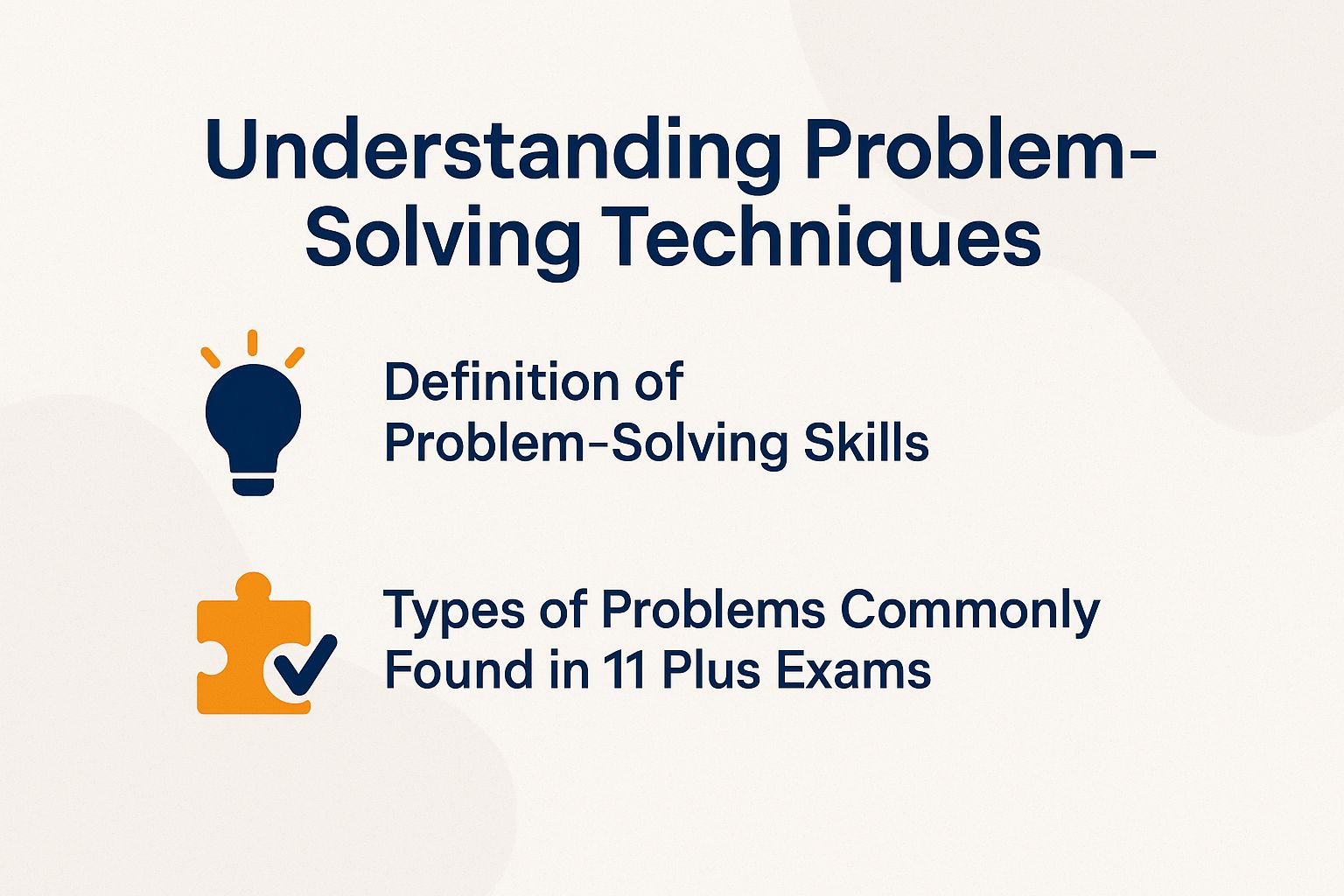 Understanding Problem-Solving Techniques