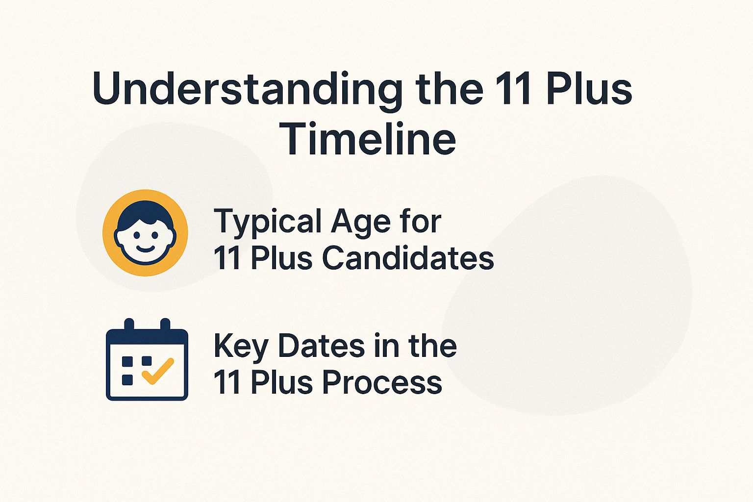 Understanding the 11 Plus Timeline