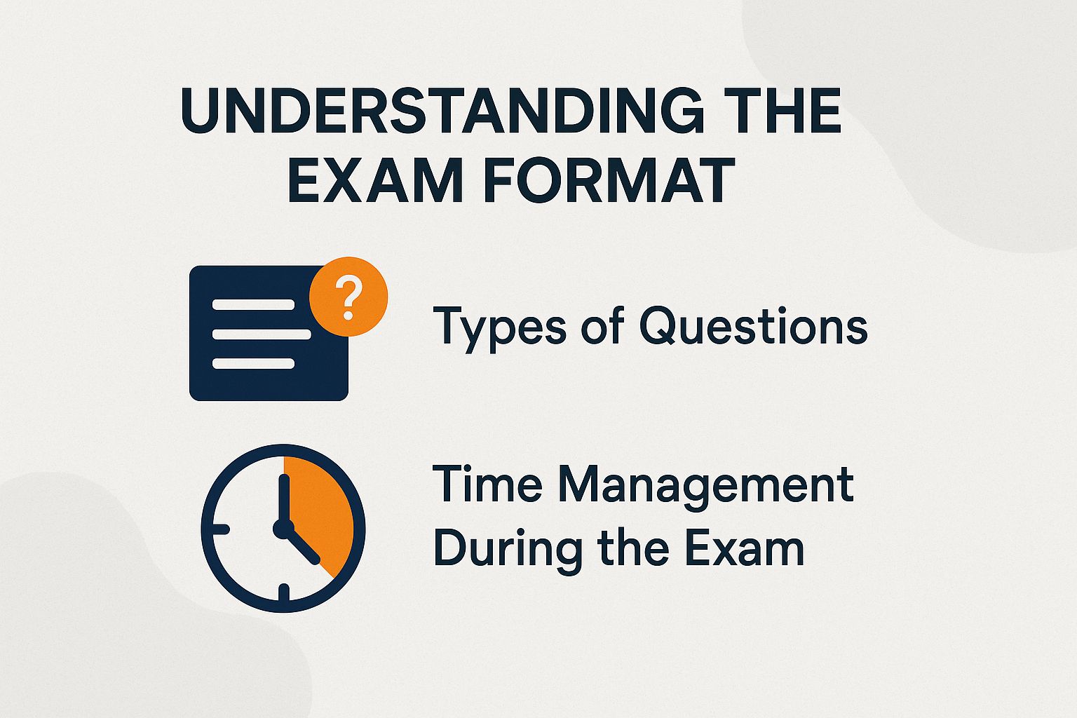 Understanding the Exam Format