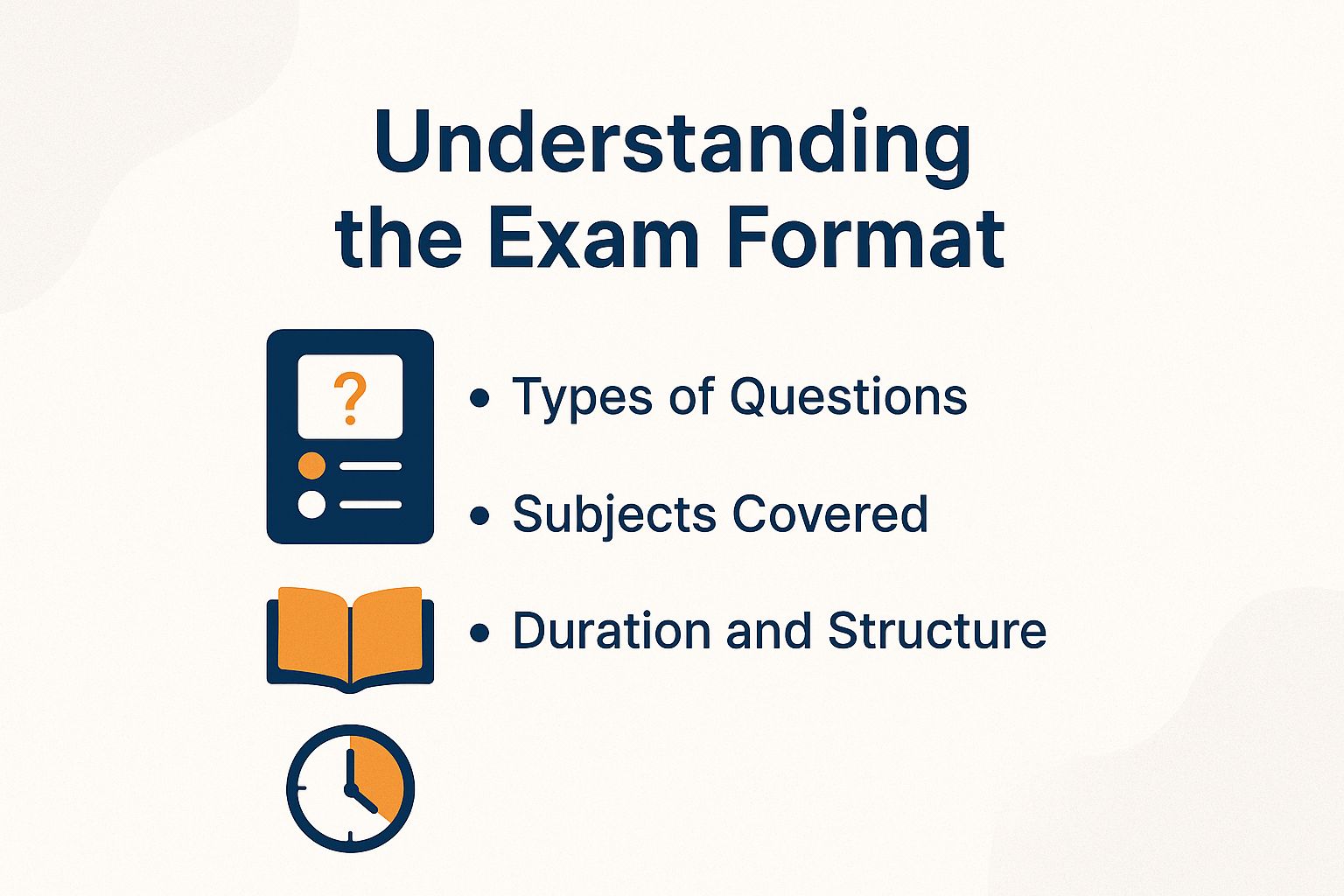Understanding the Exam Format