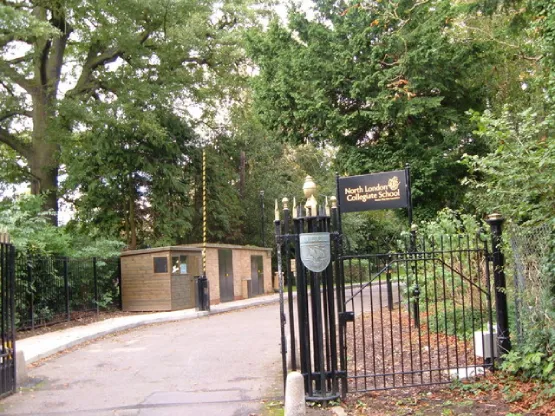 Front gate of North London Collegiate School